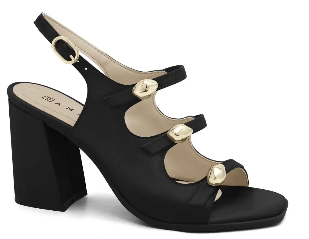 Ramarim Sandalia NEGRO 25-41205