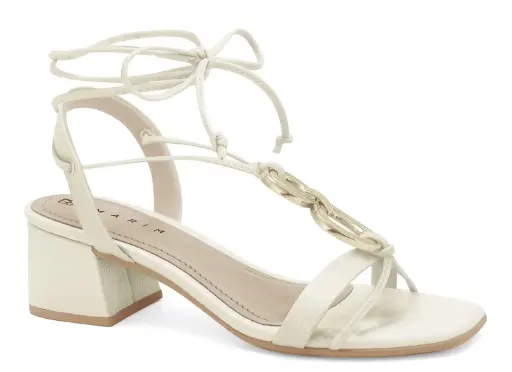 Ramarim Sandalia Off White Coconut 25-30205