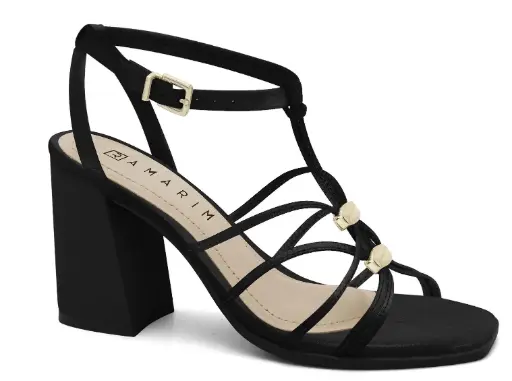 Ramarim Sandalia NEGRO 25-41204