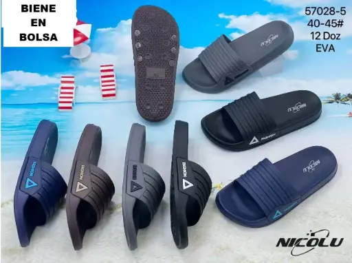 Zapatilla Fashion 57028-5 Azul